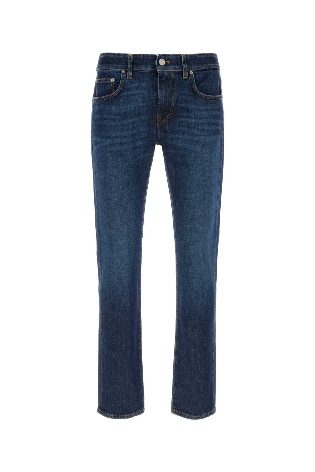 Pt Torino Stretch Denim Jeans — Blue