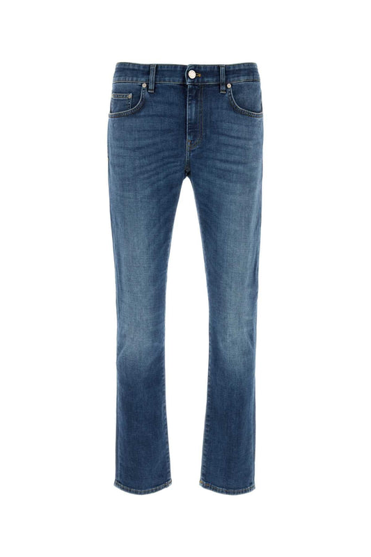 Pt Torino Stretch Denim Jeans — Blue