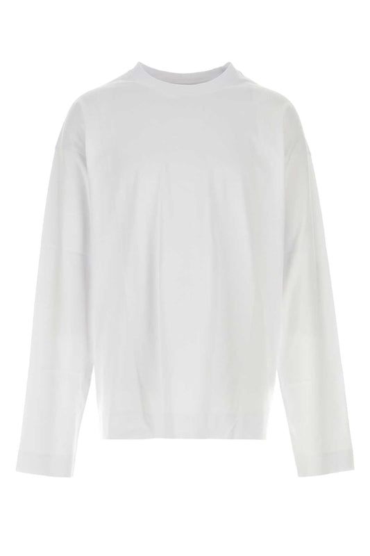 Dries Van Noten Cotton Oversize T-Shirt — White