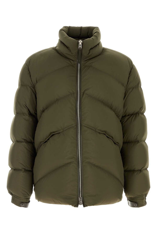Tom Ford Microfiber Down Jacket — Olive Green