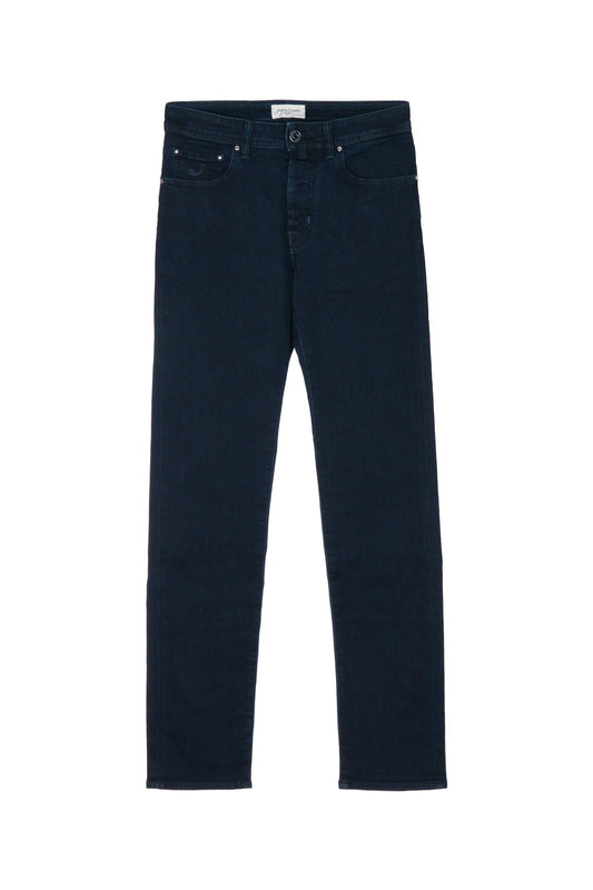 Jacob Cohen Dark Blue Denim Jeans — Navy