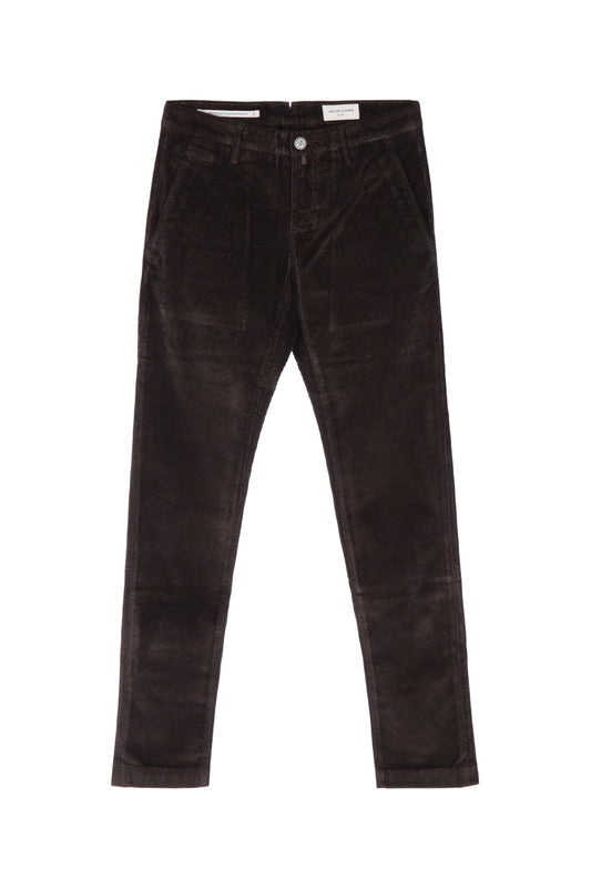 Jacob Cohen Velluto Trousers — Brown