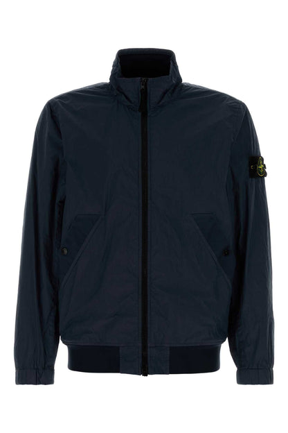 Stone Island Nylon Shell Jacket — Navy