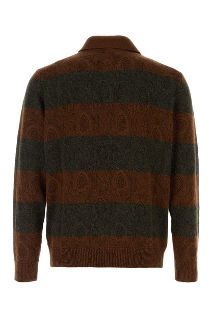 Etro Roma Polo — Brown