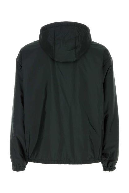 Prada Re-Nylon Reversible Down Jacket — Black