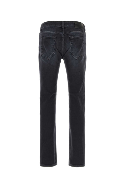 Pt Torino Stretch Denim Jeans — Black