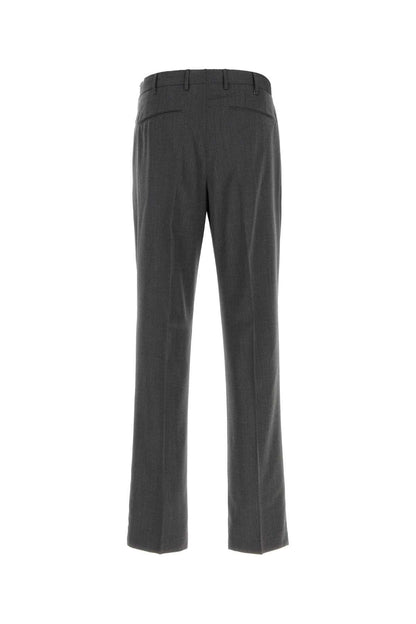 Pt Torino Doppia Trousers — Gray