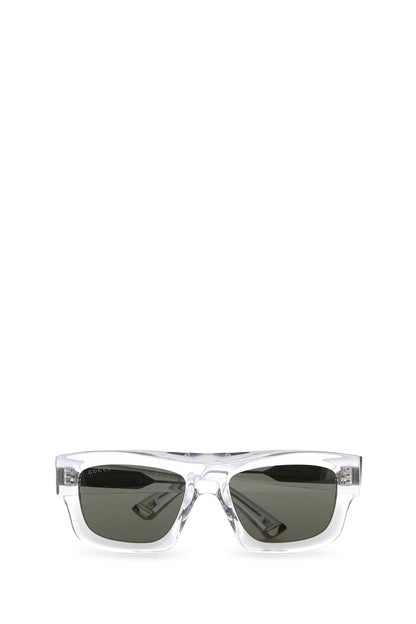 Gucci GG1926S Transparent Acetate Sunglasses — Clear