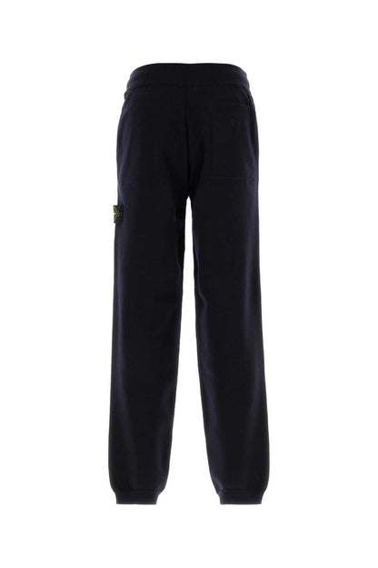 Stone Island Bottoms Joggers — Blue