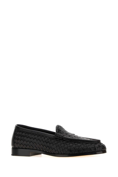 Bottega Veneta Silenzio Loafer — Black