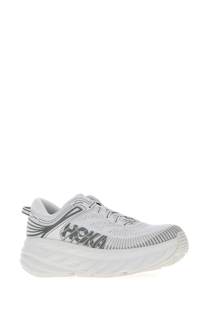 Hoka One One Bondi 7 Sneakers — Gray
