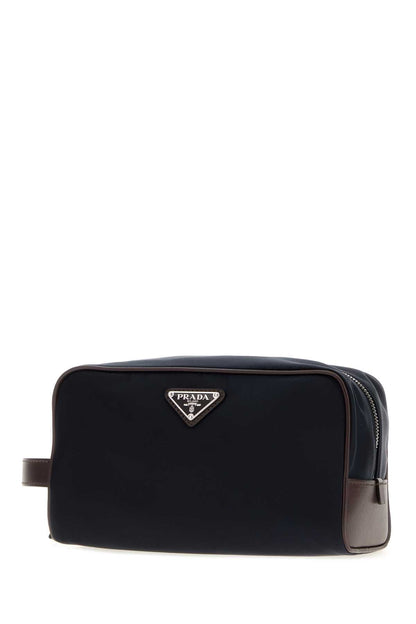 Prada Speedrock Travel Wallet — Navy
