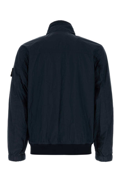 Stone Island Nylon Shell Jacket — Navy