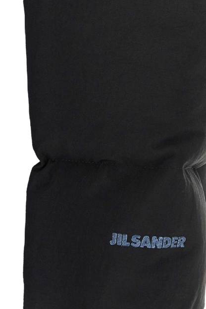 Jil Sander Quilted Nylon Down Jacket — Black