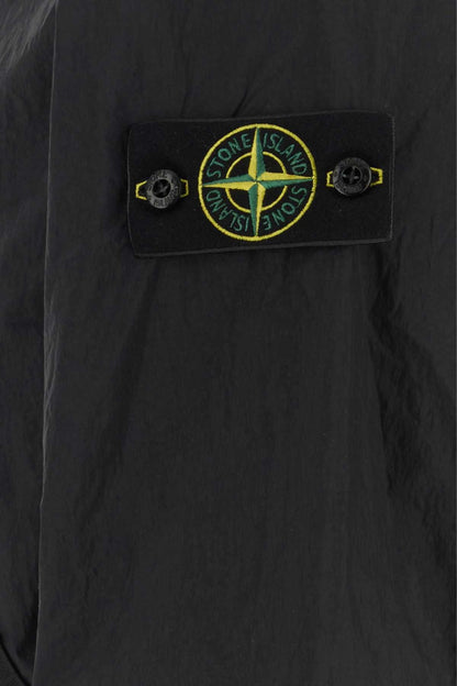 Stone Island Nylon Lightweight Jacket — Black