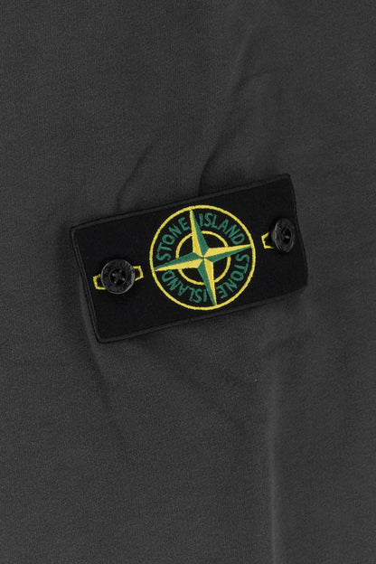 Stone Island Cotton Joggers — Gray