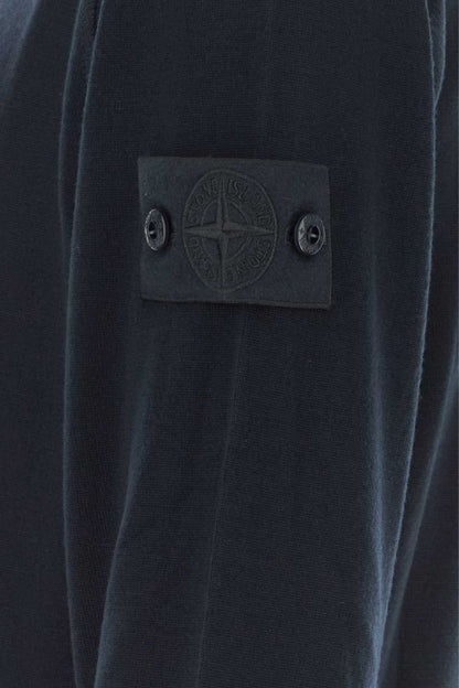 Stone Island Virgin Wool Polo — Navy