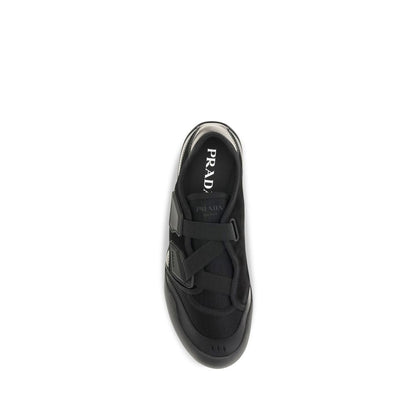 Prada Nylon Low Top Sneaker — Black
