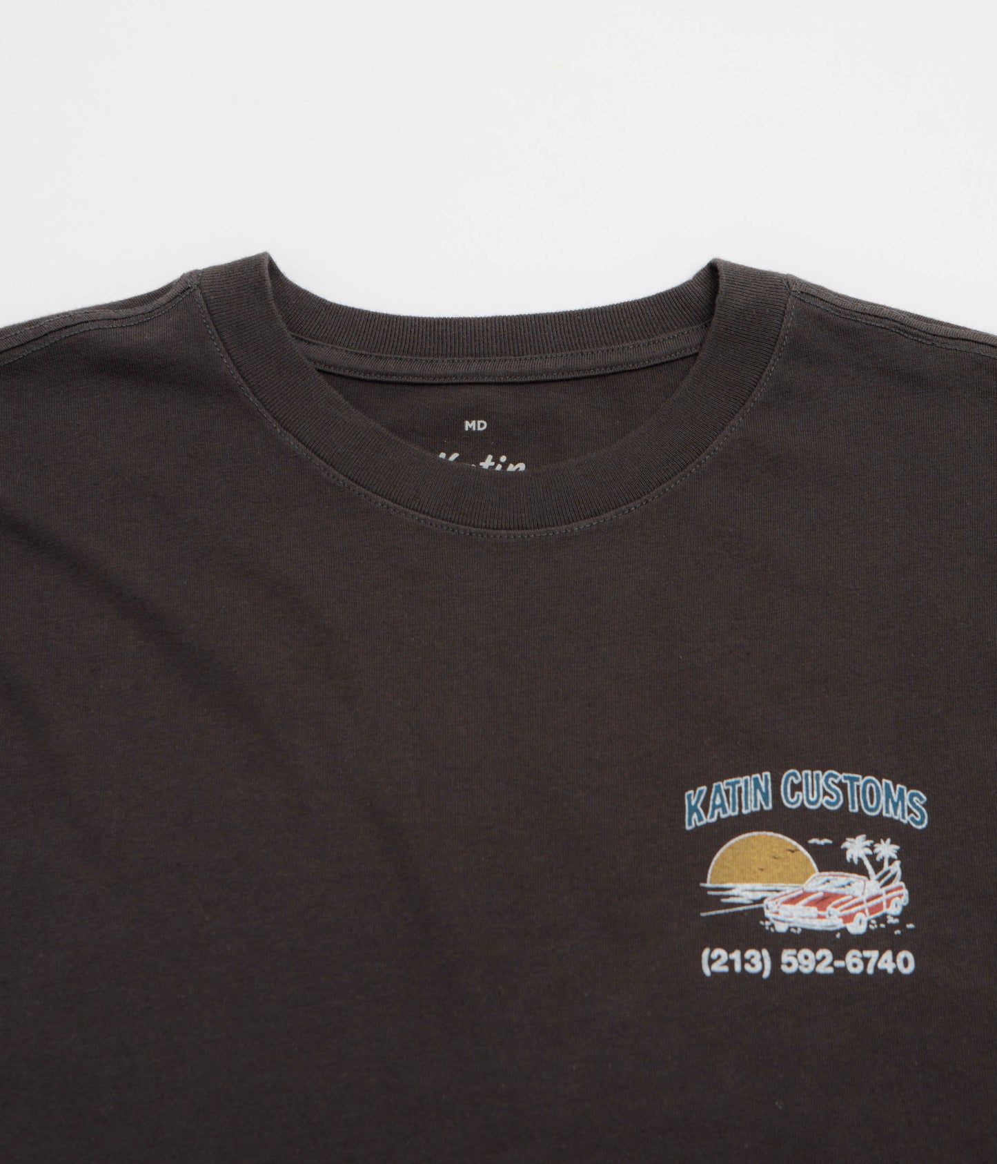 Katin Alamitos T-Shirt - Black Wash