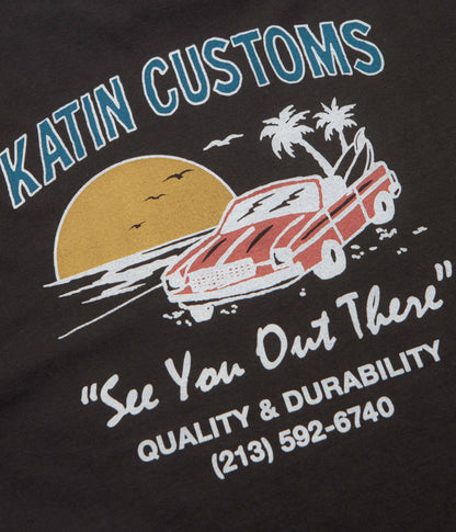 Katin Alamitos T-Shirt - Black Wash