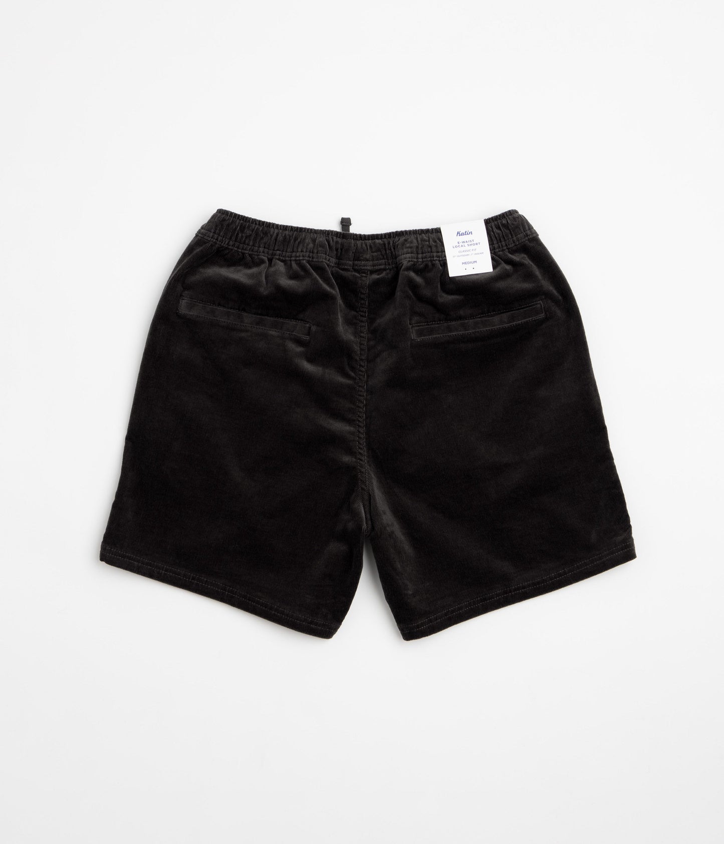 Katin Cord Local Shorts - Black Wash
