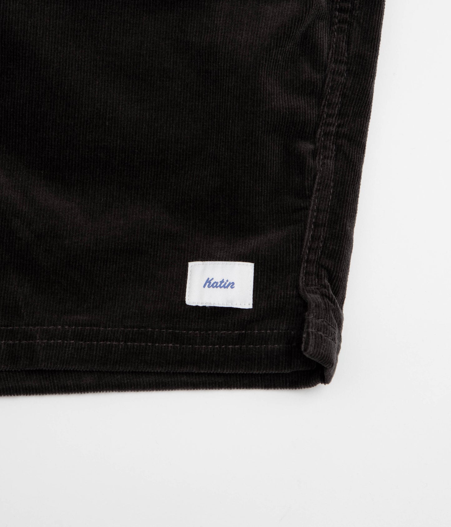 Katin Cord Local Shorts - Black Wash