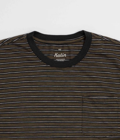 Katin Rural Pocket T-Shirt - Black Wash