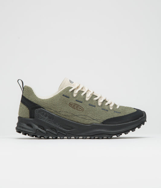 Keen Jasper Zionic Shoes - Dark Olive / Birch