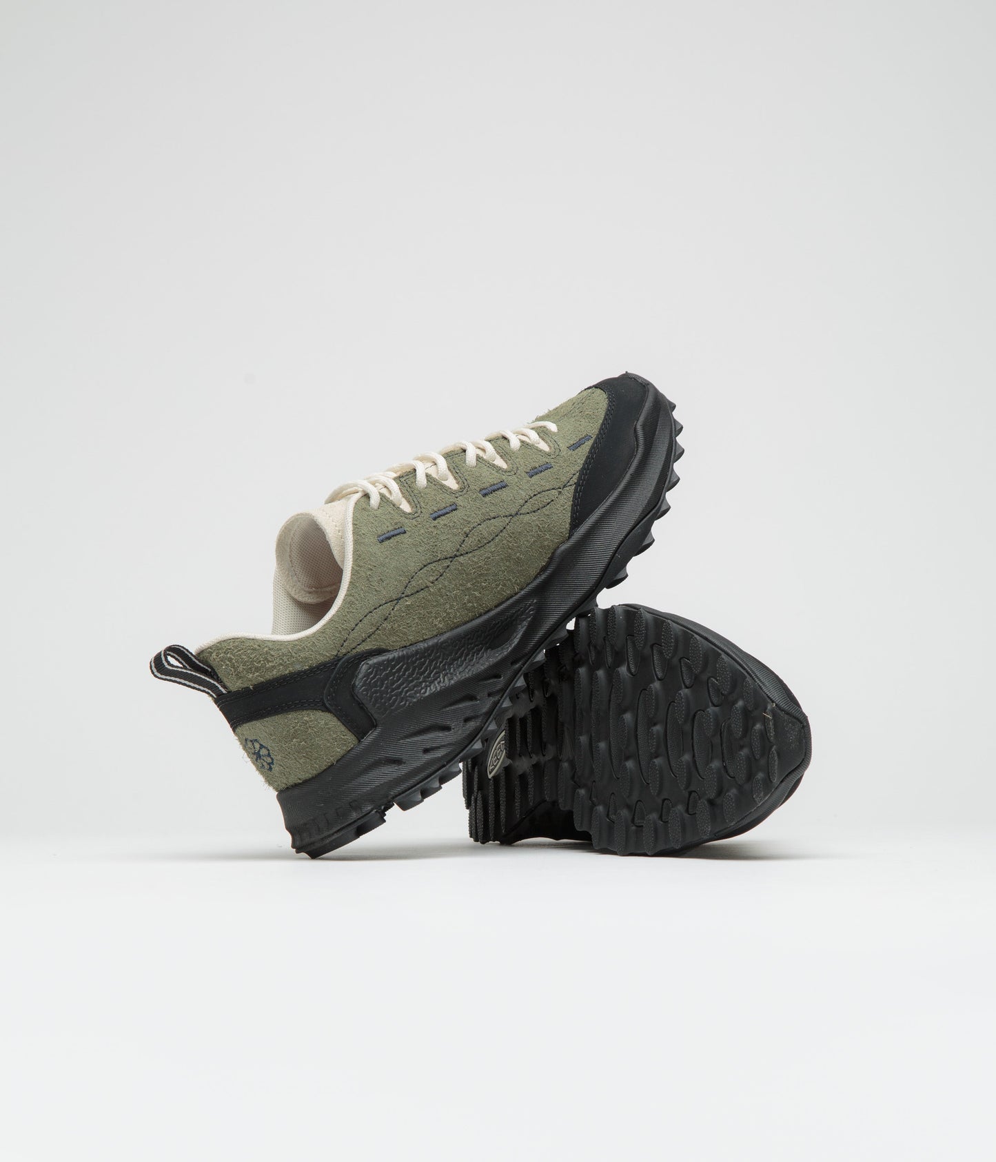 Keen Jasper Zionic Shoes - Dark Olive / Birch