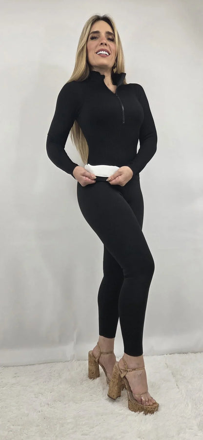 Luxe Warmth High-Waisted Tights
(Black)