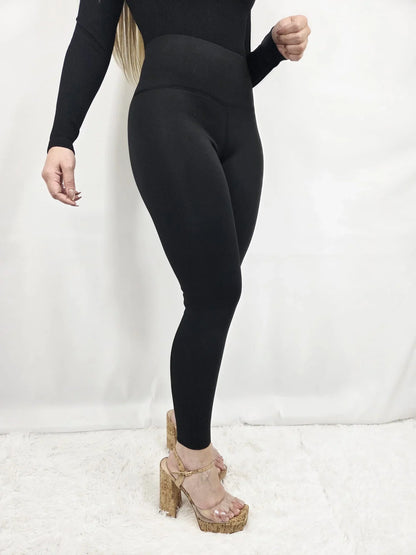 Luxe Warmth High-Waisted Tights
(Black)
