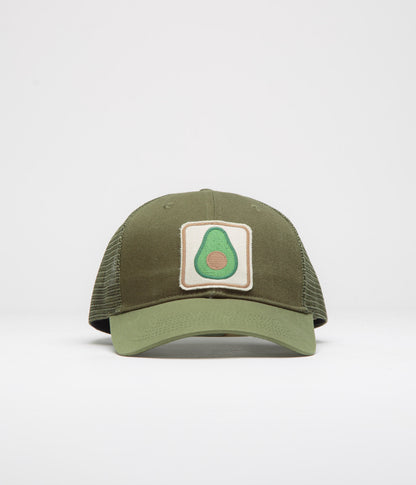 Mollusk Avocado Patch Trucker Cap - Olive