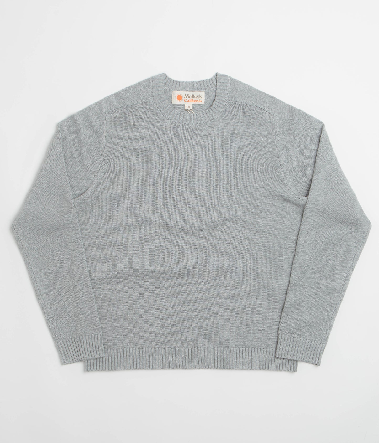 Mollusk Hemp Cambridge Sweatshirt - Gray Flannel