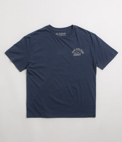 Mollusk New Dolphin Energy T-Shirt - Navy Indigo