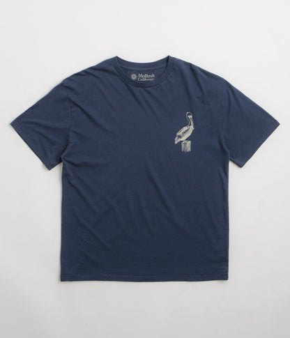 Mollusk New Pelican T-Shirt - Navy Indigo