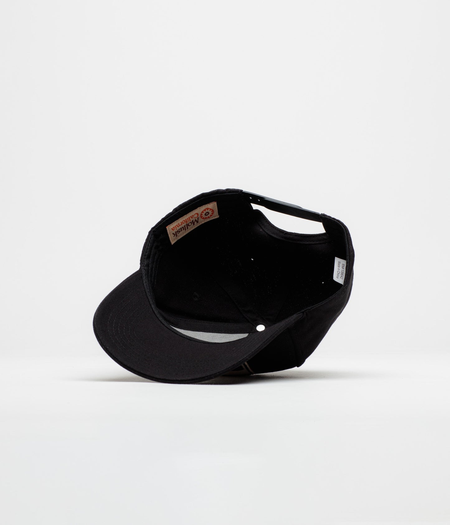 Mollusk Whale Patch Cap - Black