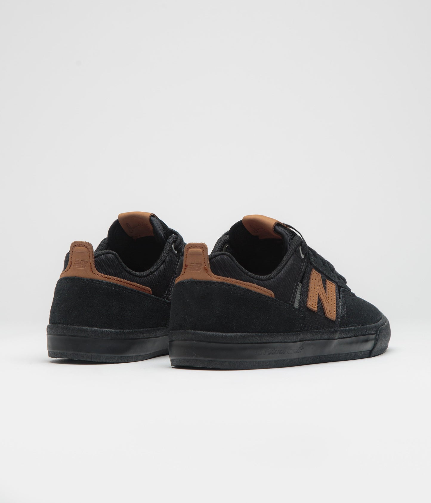 New Balance Numeric 306 Jamie Foy Shoes - Black / Orange / Black