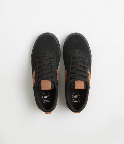 New Balance Numeric 306 Jamie Foy Shoes - Black / Orange / Black