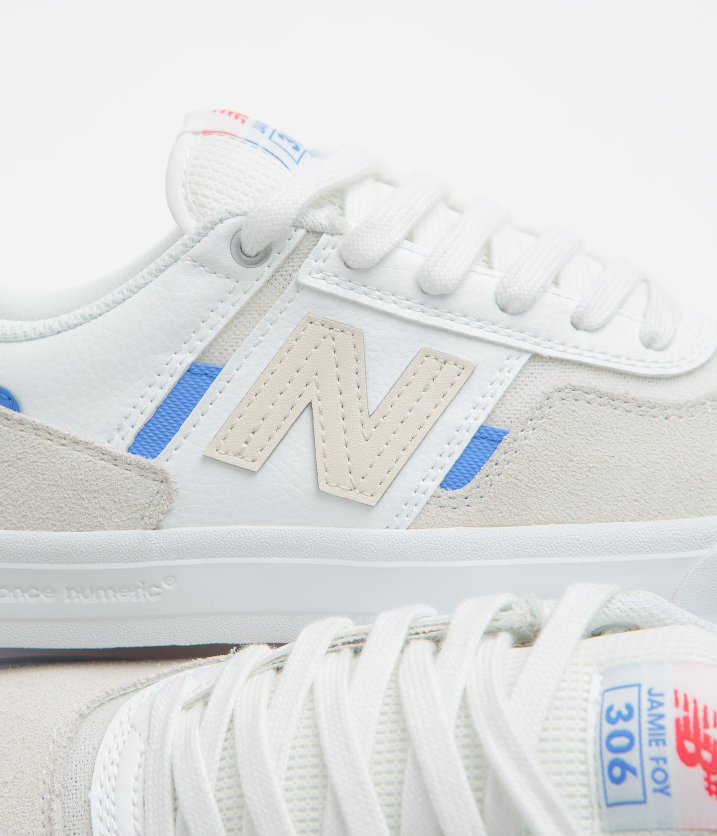 New Balance Numeric 306 Jamie Foy Shoes - Reflection / White