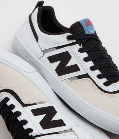 New Balance Numeric 306 Jamie Foy Shoes - White / Black