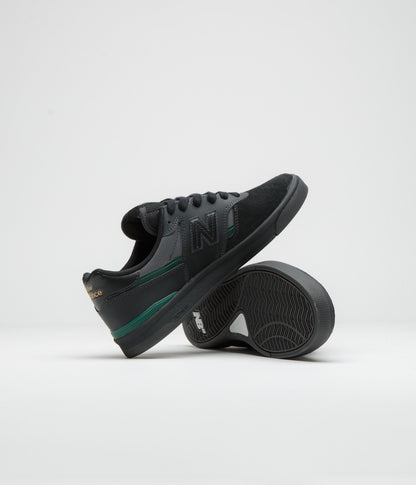 New Balance Numeric 306C Jamie Foy Shoes - Black / Black