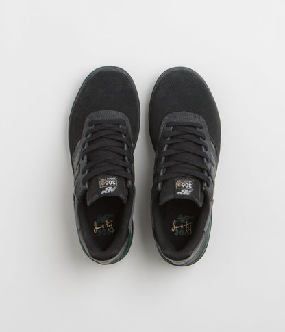 New Balance Numeric 306C Jamie Foy Shoes - Black / Black