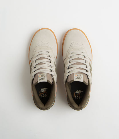 New Balance Numeric 306C Jamie Foy Shoes - Timberwolf / Olive
