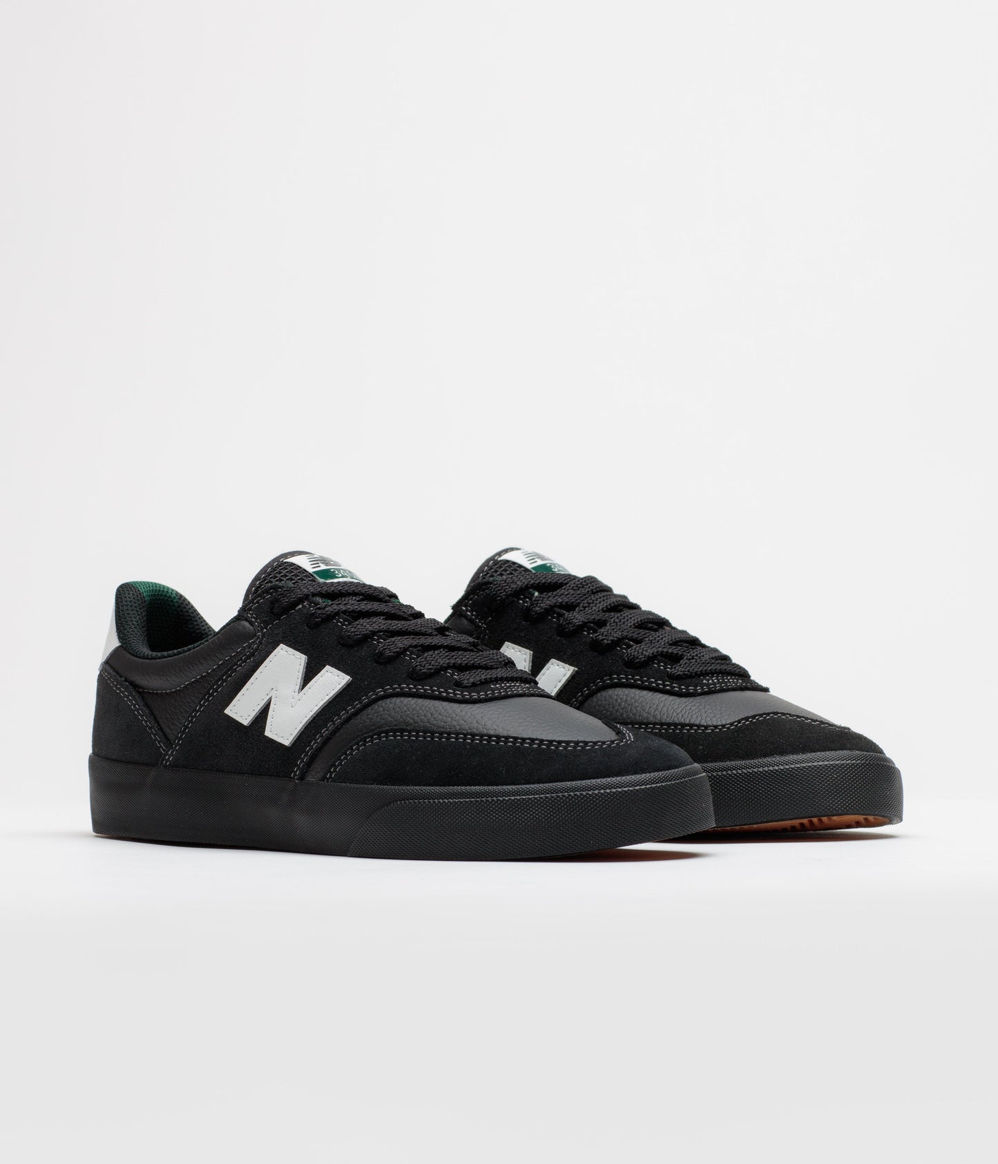 New Balance Numeric 340 Shoes - Black / Black