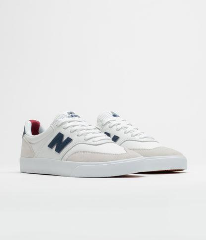 New Balance Numeric 340 Shoes - White / Navy