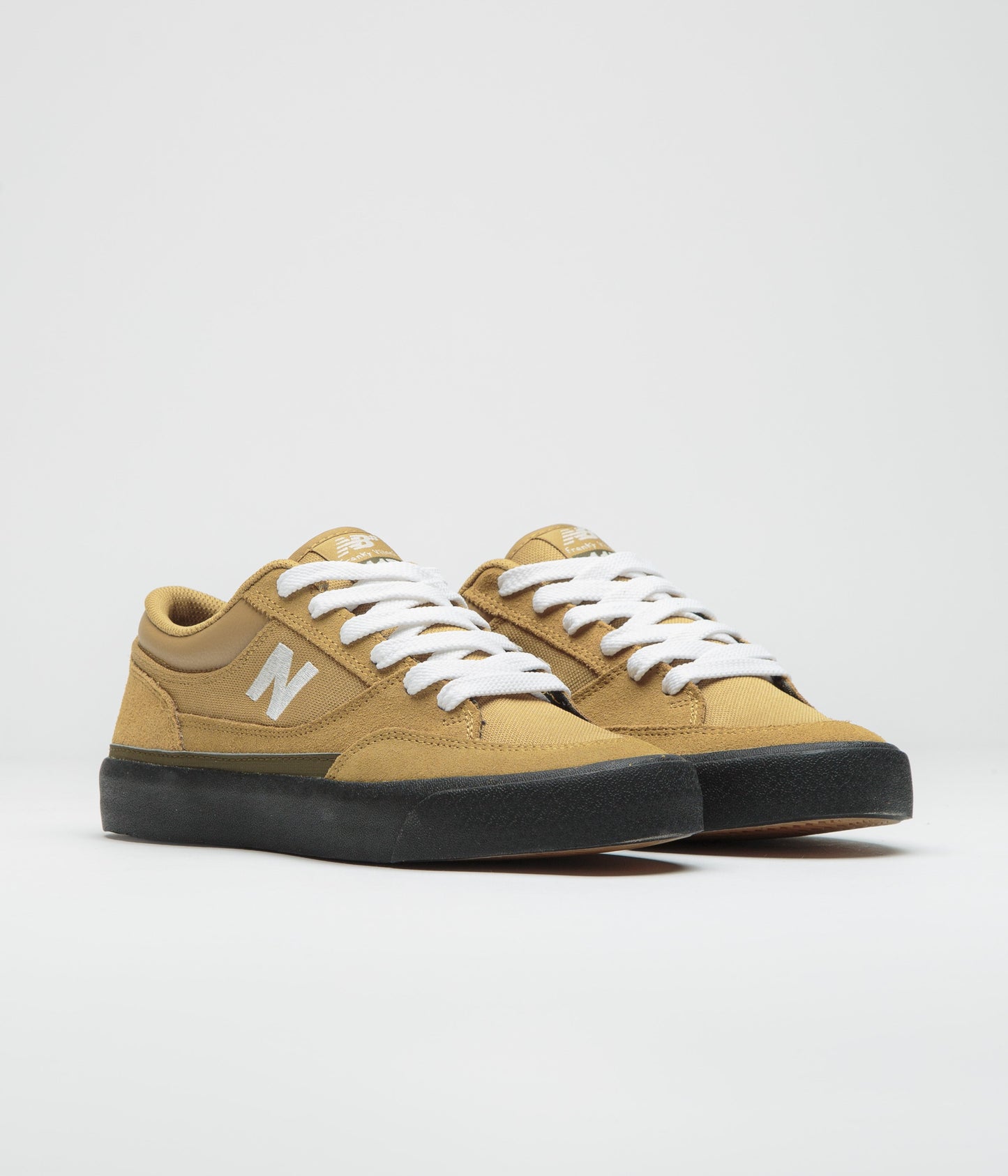 New Balance Numeric 417 Low Franky Villani Shoes - Camel / Black
