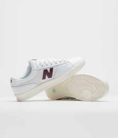 New Balance Numeric 430 Shoes - Sea Salt / Burgundy