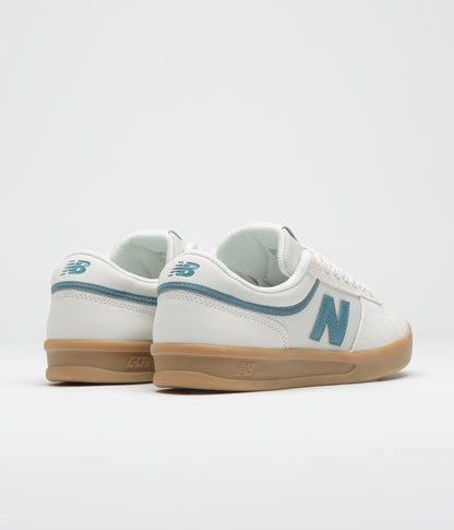 New Balance Numeric 430 Shoes - Sea Salt / Green