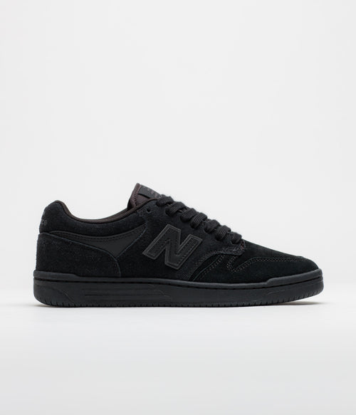New Balance Numeric 480 Shoes - Black / Black