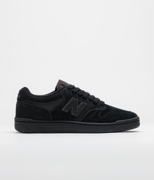 New Balance Numeric 480 Shoes - Black / Black